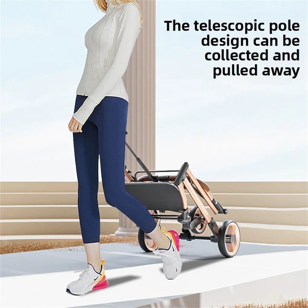 3 in 1 Detachable Pet Stroller for Dog Cat Foldable Travel Carrier up to 50lbs with Portable Carry Bag Storage BasketHappy TailsHappy Tails