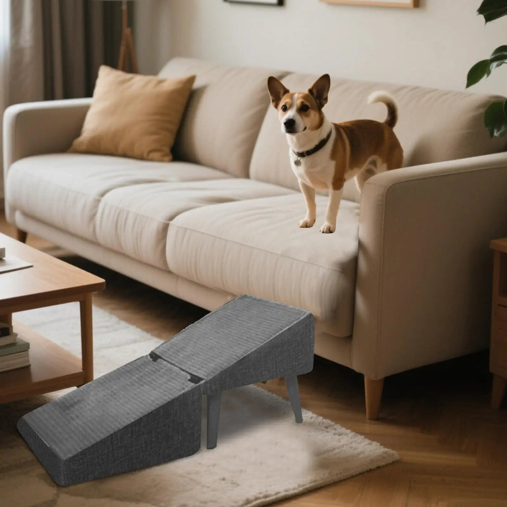 Pet Stairs Multi-purpose Wooden Ramp for Small Dogs & CatsHappy TailsHappy Tails