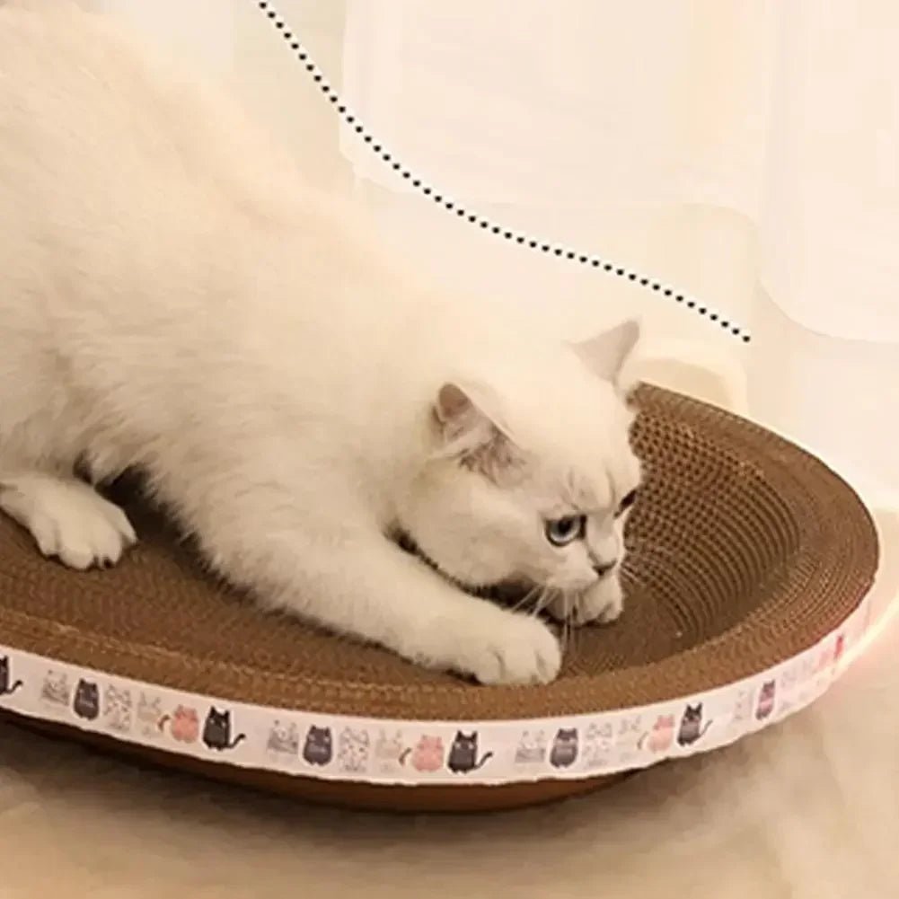 Cat Toys Pet Cat Scratching Board Corrugated Cardboard Pad Grinding Nails Interactive Protecting Furniture Cats Scratcher ToyHappy TailsHappy Tails
