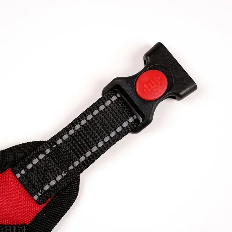 Saddle Dog Harness Reflective Adjustable Pet Harness No Pull Walking Training Small Medium Large Big Dogs Chest Strap Product - Happy Tails