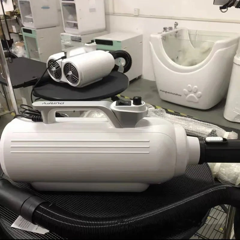 2400W Professional Pet Dryer ,Dog Grooming,Dual Motor Hair Dryer for Puppy and Large Dog,Super Strong Wind Pet Dog SuppliesHappy TailsHappy Tails