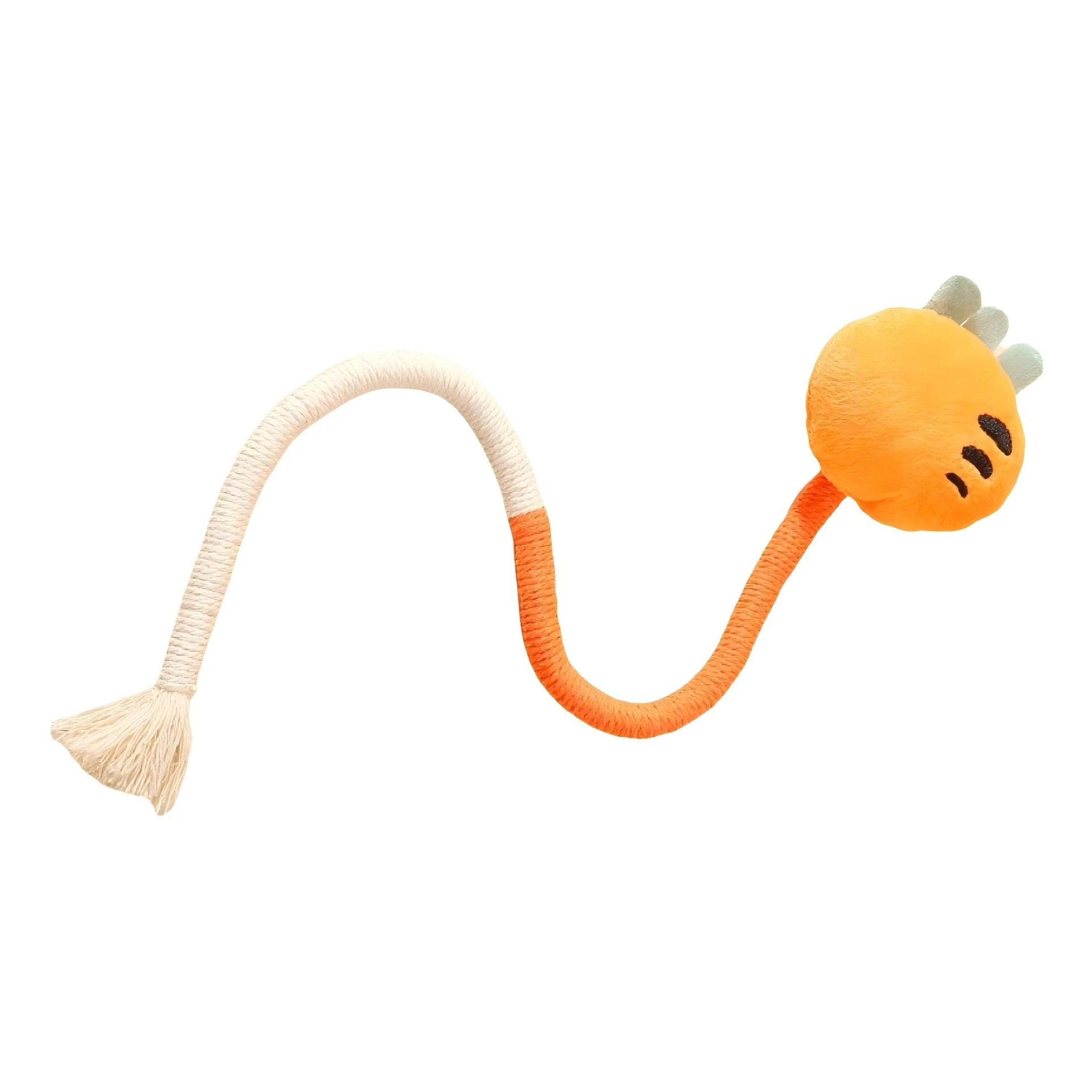 Cat Scratcher Rope Toy Cotton Rope Bite-resistant Chewing Toy Paw Claw Furniture Protector Scratching Toy Cat Puzzle Cute Shape - Happy Tails