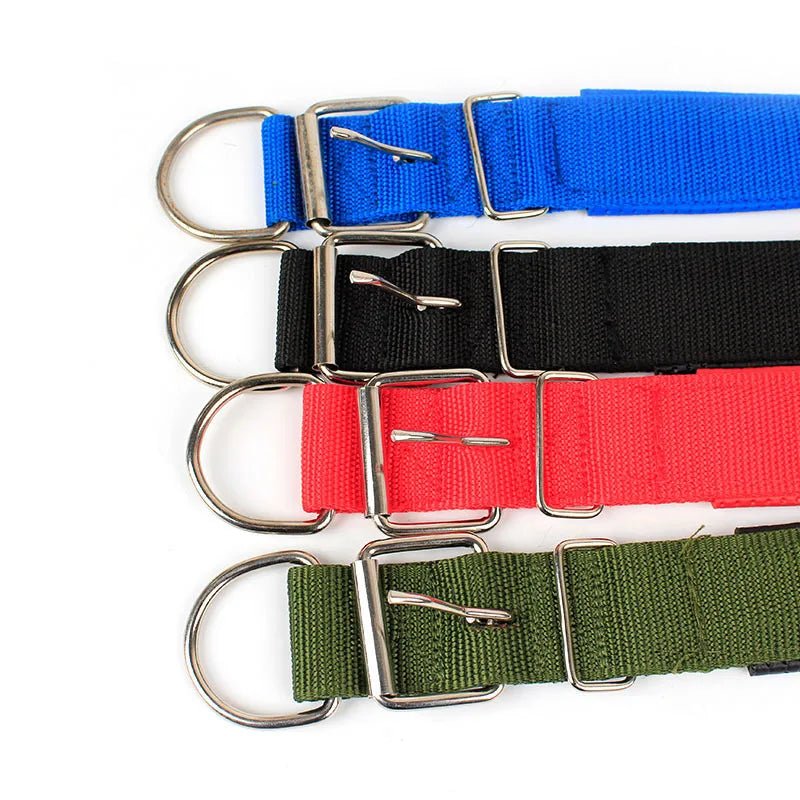 Solid Dog Collars Nylon Dog Collar For Small Medium Large Dogs Teddy Keji Pitbull Bulldog BeagleHappy TailsHappy Tails
