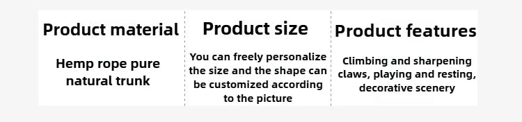 Cat Climbing Frame Sisal Scratches and Wear-resistant Cast Nest Tree Cat Scratching Post Strong Bearing Capacity Pet Products - Happy Tails