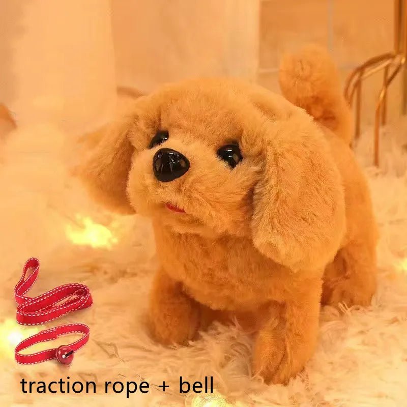 Baby Toy Dogs That Walks and Barks Tail Wagging Plush Interactive Electronic Pets Puppy Montessori Toys for Girls Toddlers KidsHappy TailsHappy Tails