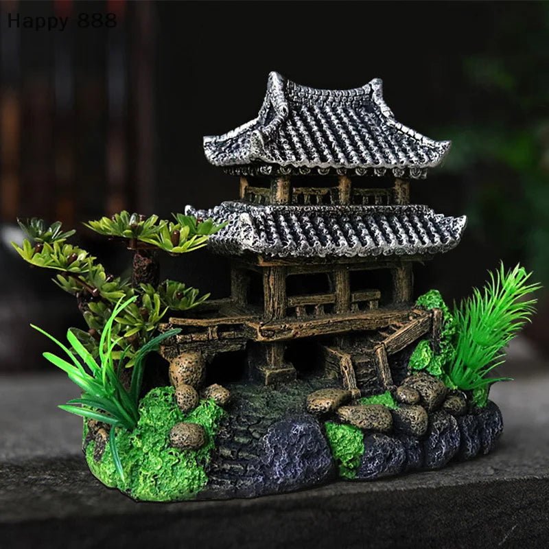 Resin Aquarium Ornament – Realistic Simulation Decoration For Fish Tank Landscaping And Aquatic Habitat EnhancementHappy TailsHappy Tails