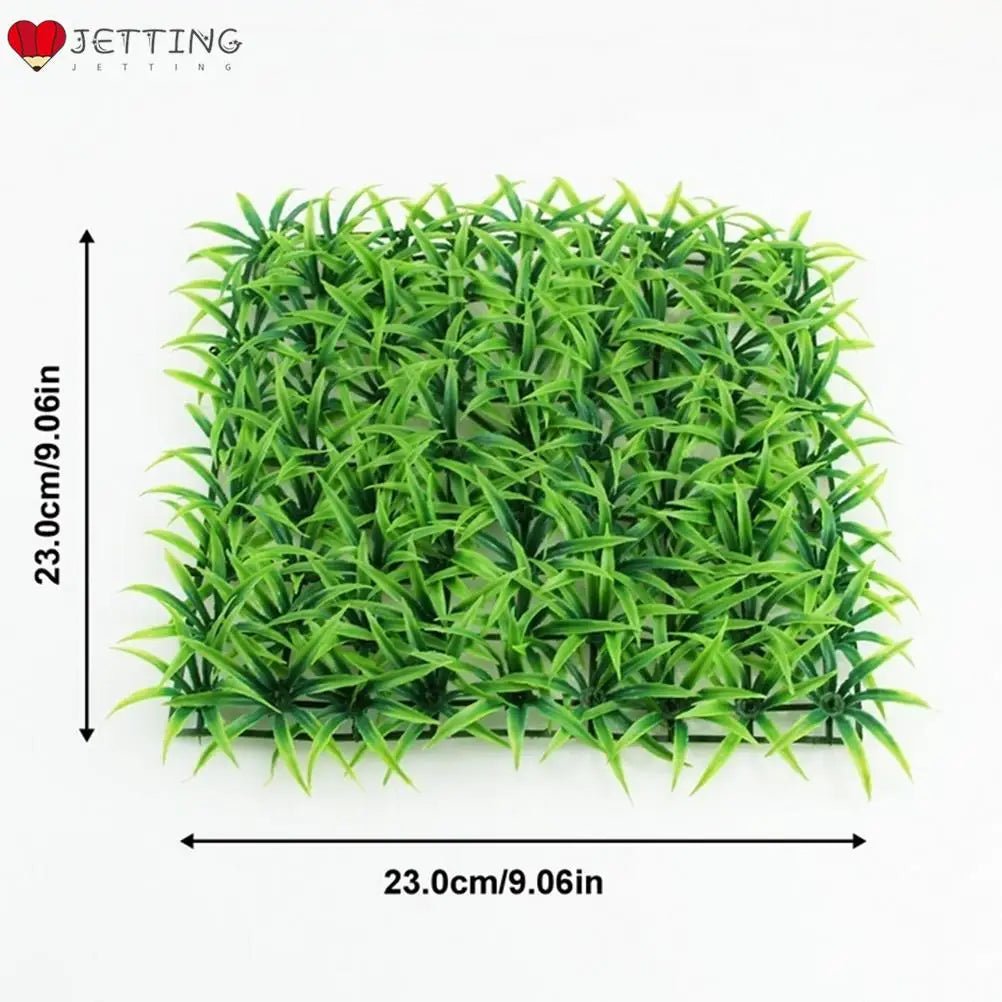 Aquarium Ornaments Artificial Water Plastic Green Grass Plant Lawn Aquatic Aquarium Fish Tank DecorHappy TailsHappy Tails