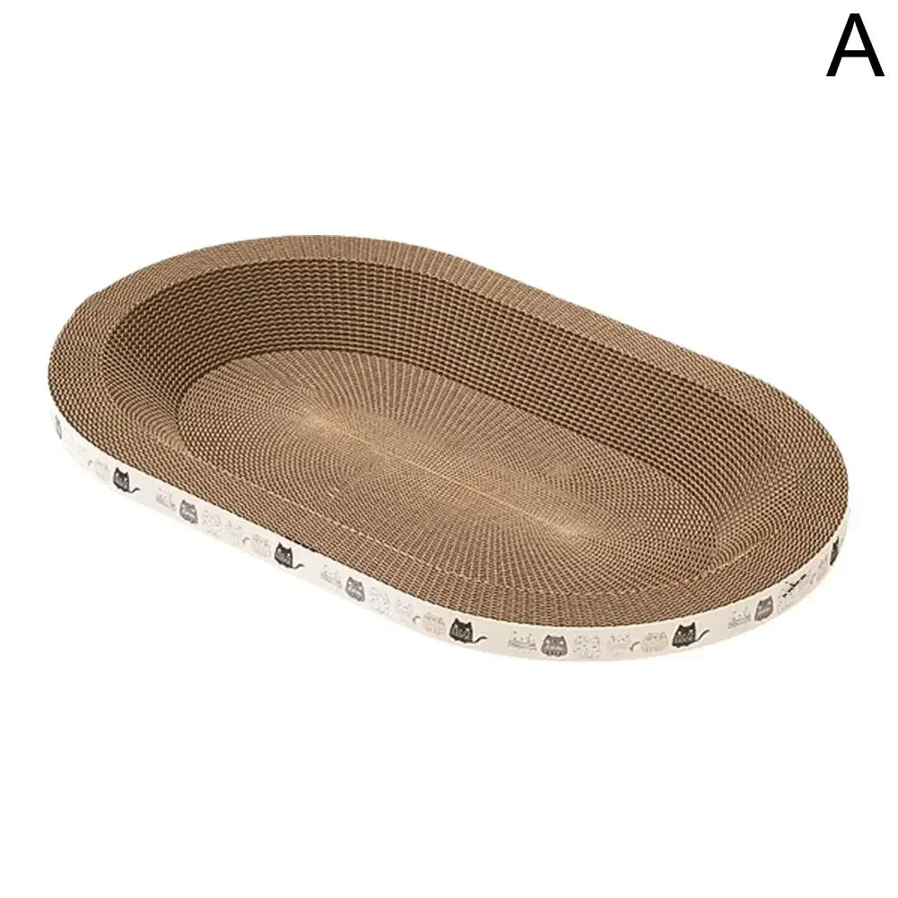 Cat Toys Pet Cat Scratching Board Corrugated Cardboard Pad Grinding Nails Interactive Protecting Furniture Cats Scratcher ToyHappy TailsHappy Tails