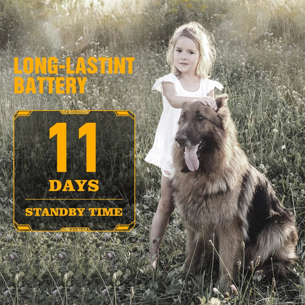 ABBIDOT T - WORKS Electric Shock Collar for Large Dog Training Collar 3/4 Mile Range No Bark Waterproof Rechargeable 920 StrapHappy TailsHappy Tails