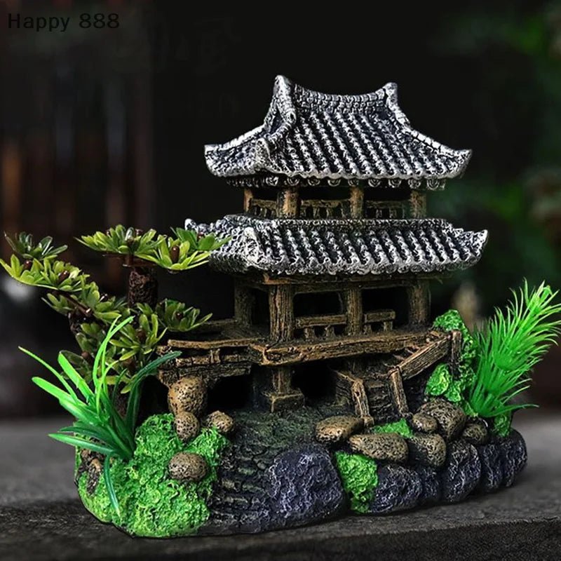 Resin Aquarium Ornament – Realistic Simulation Decoration For Fish Tank Landscaping And Aquatic Habitat Enhancement - Happy Tails