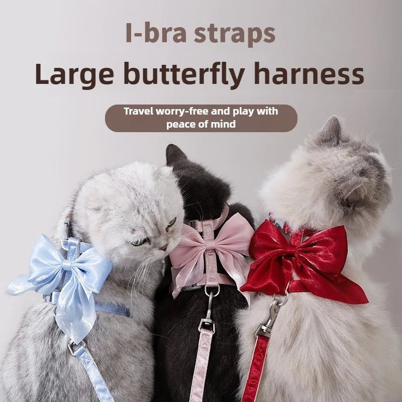 Adjustable Pet Harness with Traction Rope for Small AnimalsHappy TailsHappy Tails