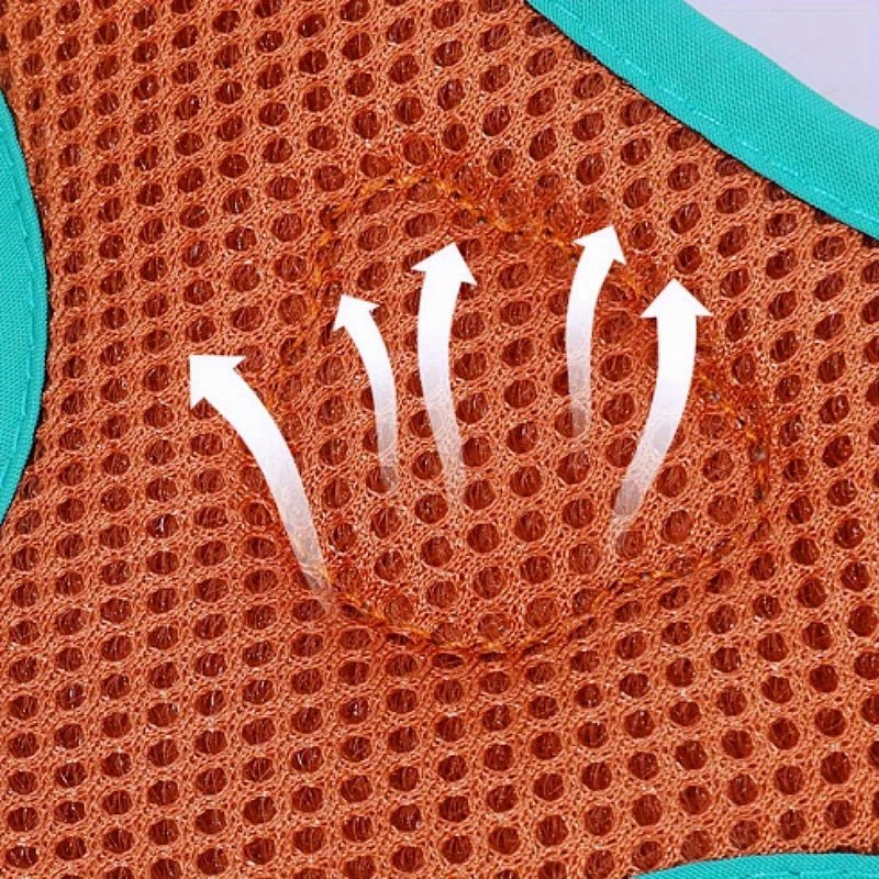 Dog Harness Leash for Medium Small Dogs - Comfortable Pet Chest Harness, Durable Walking Rope, Adjustable, Ideal for Daily Walks - Happy Tails