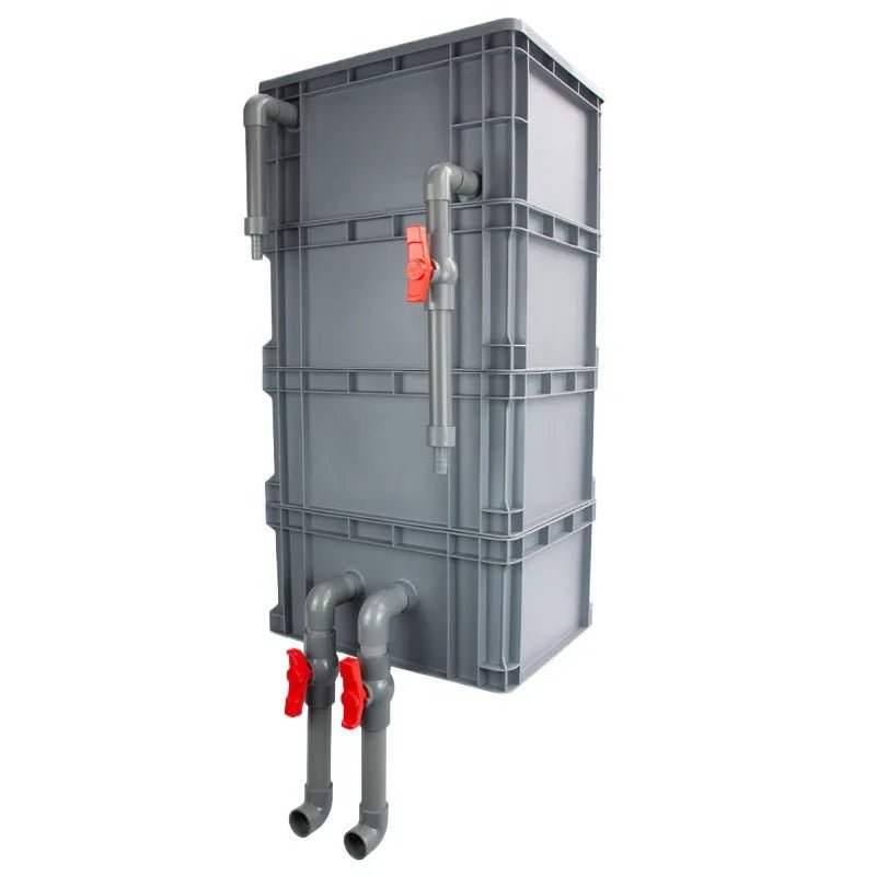 Aquarium 4 Layers Fish Tank Filter Box System External Outside Aquarium Filters Boxes Feces Filtration DIY Pet Accessories - Happy Tails