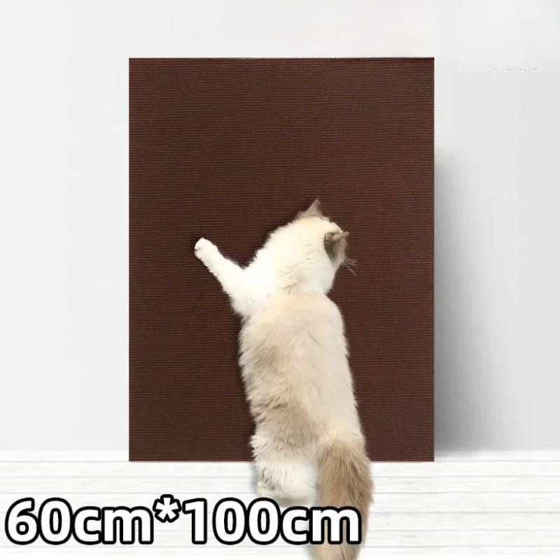 Cats Scratching Post Offers Wear Resistant Scraper Pad Climbing Stickers Scratcher Board Stick Wall Floor Cat Toys AccessoriesHappy TailsHappy Tails