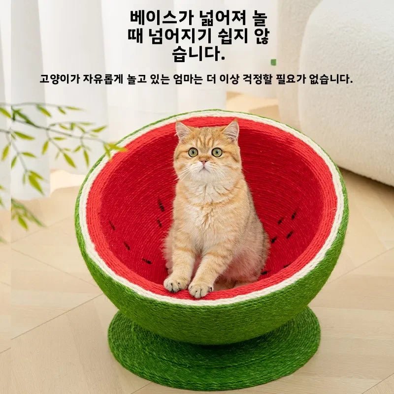 Cat ToysInteated Scratching Board Non - edding Toy Climbing Frame for Arpening Claws Durable Scratch Pad for KittensHappy TailsHappy Tails