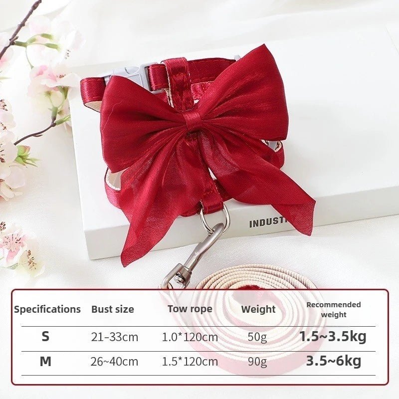 Adjustable Pet Harness with Traction Rope for Small AnimalsHappy TailsHappy Tails