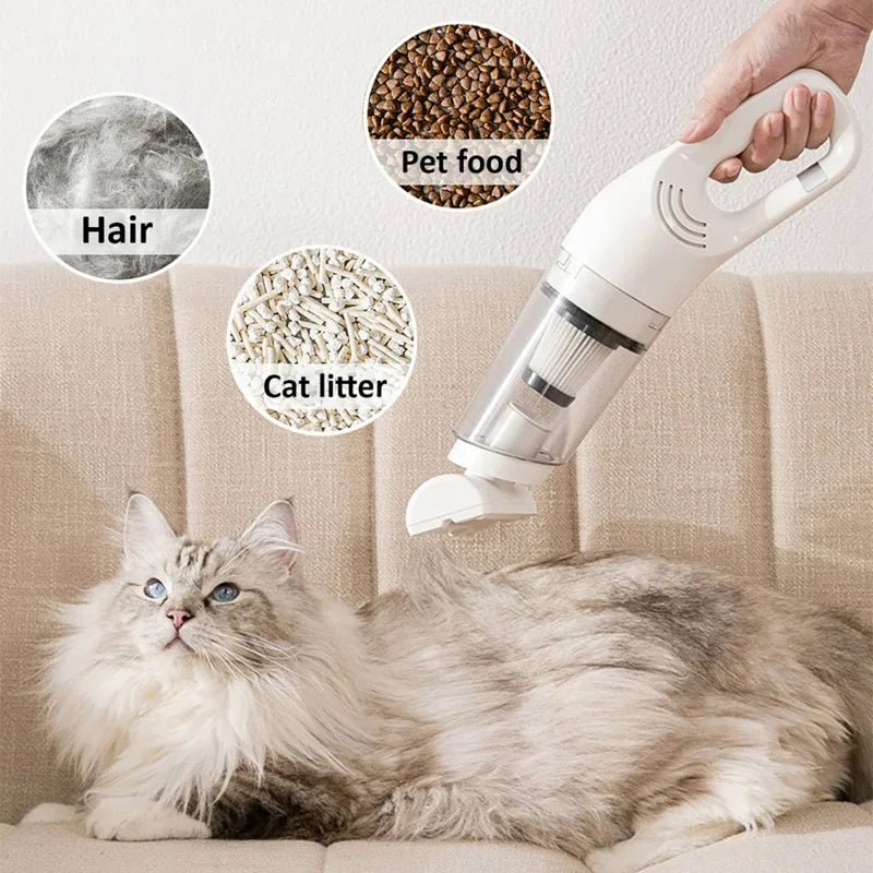 Portable Pet Hair Vacuum Cleaner 12000Pa SuctionHappy TailsHappy Tails