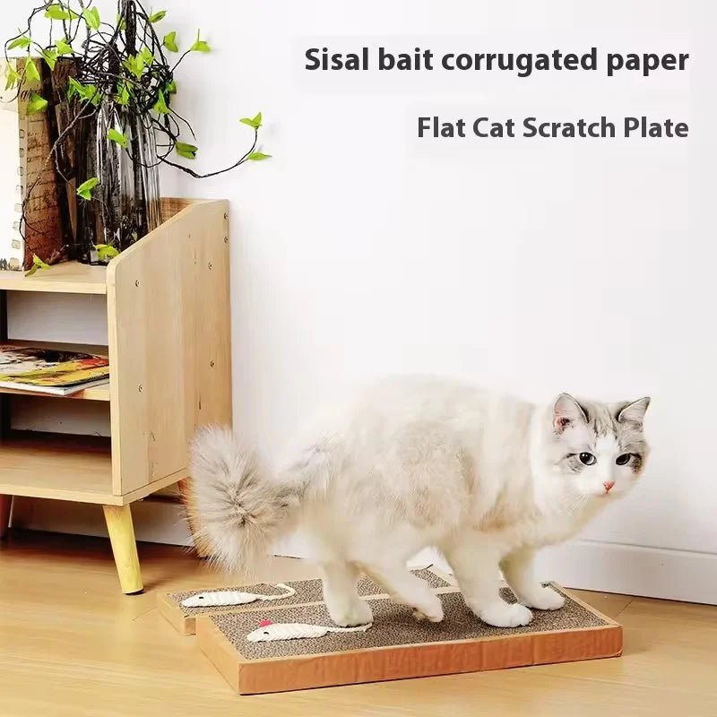 Pet Cat Scratching Board Cat Cardboard Mat Scraper Grinding Claw Toys for Cat Scratcher Cat Furniture Protector Cat AccesoriosHappy TailsHappy Tails